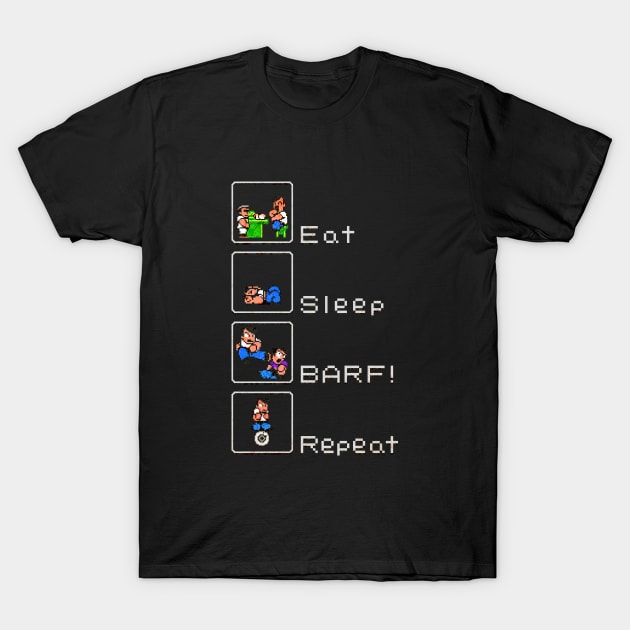 Eat Sleep BARF! Repeat T-Shirt by CCDesign